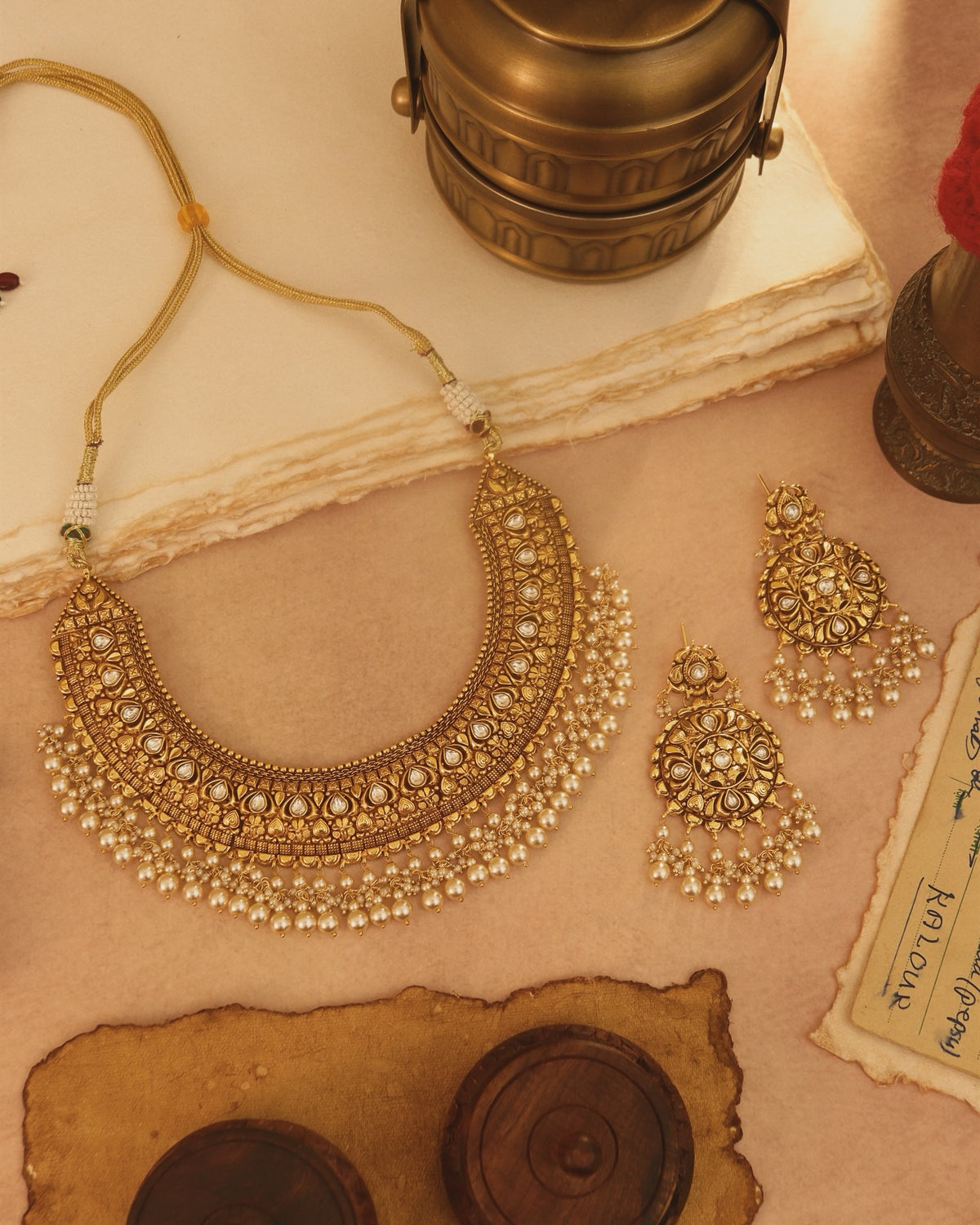 Sundri Pearl Set