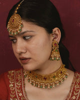 Saleem Choker Set with Tikka