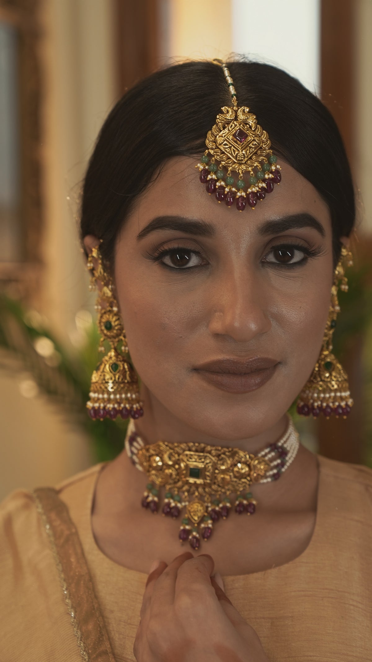Rida Choker Set with Tika
