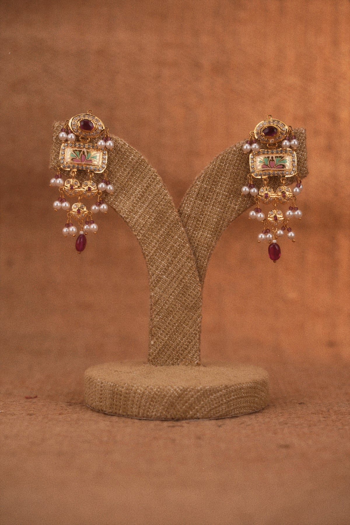 Rabia Ruby Jadau Choker Set