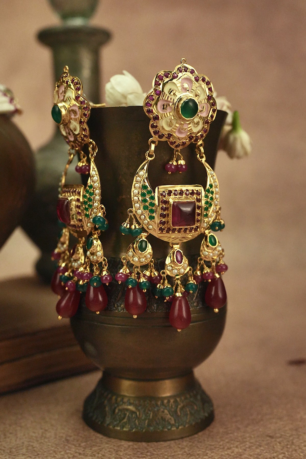 Chand Jadau Choker Set