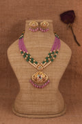 Gulabi Jadau Necklace Set