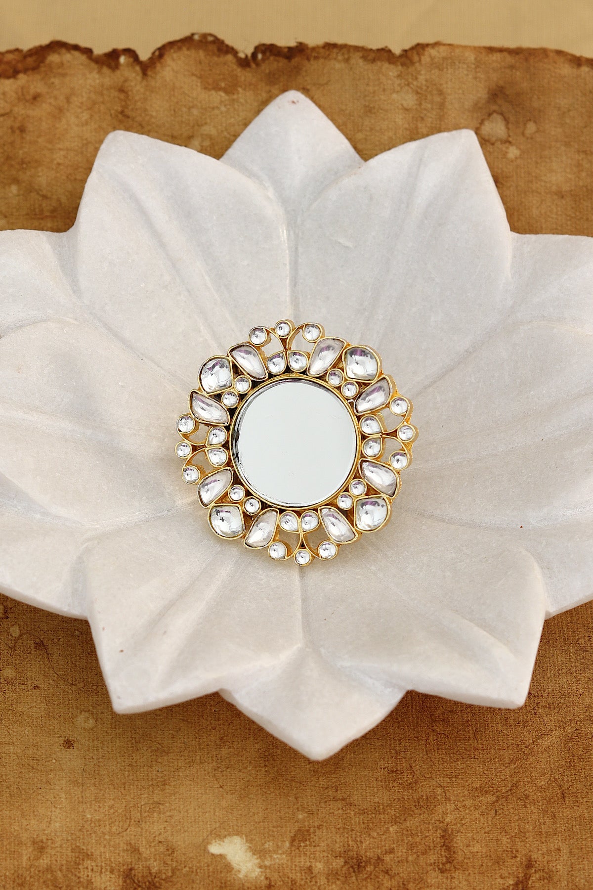 Noor Mirror Ring