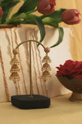 Triple Jhumki Earrings