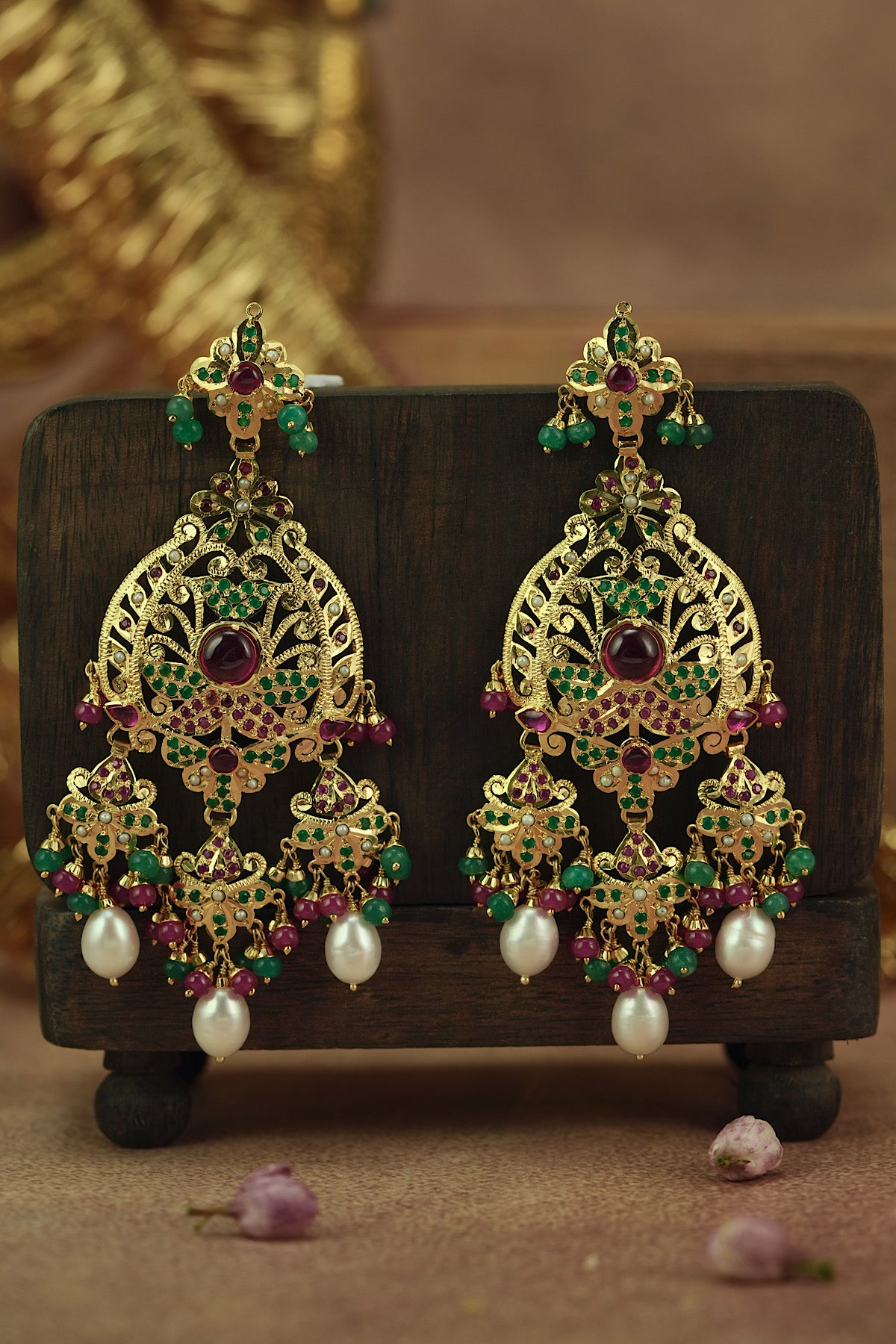 Lado Jadau Earrings