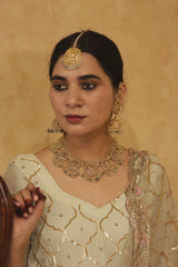 Bahar Mint Necklace Set