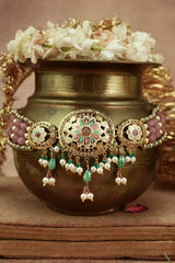 Naseebo Jadau Choker Set