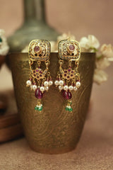 Gulab Jadau Choker Set