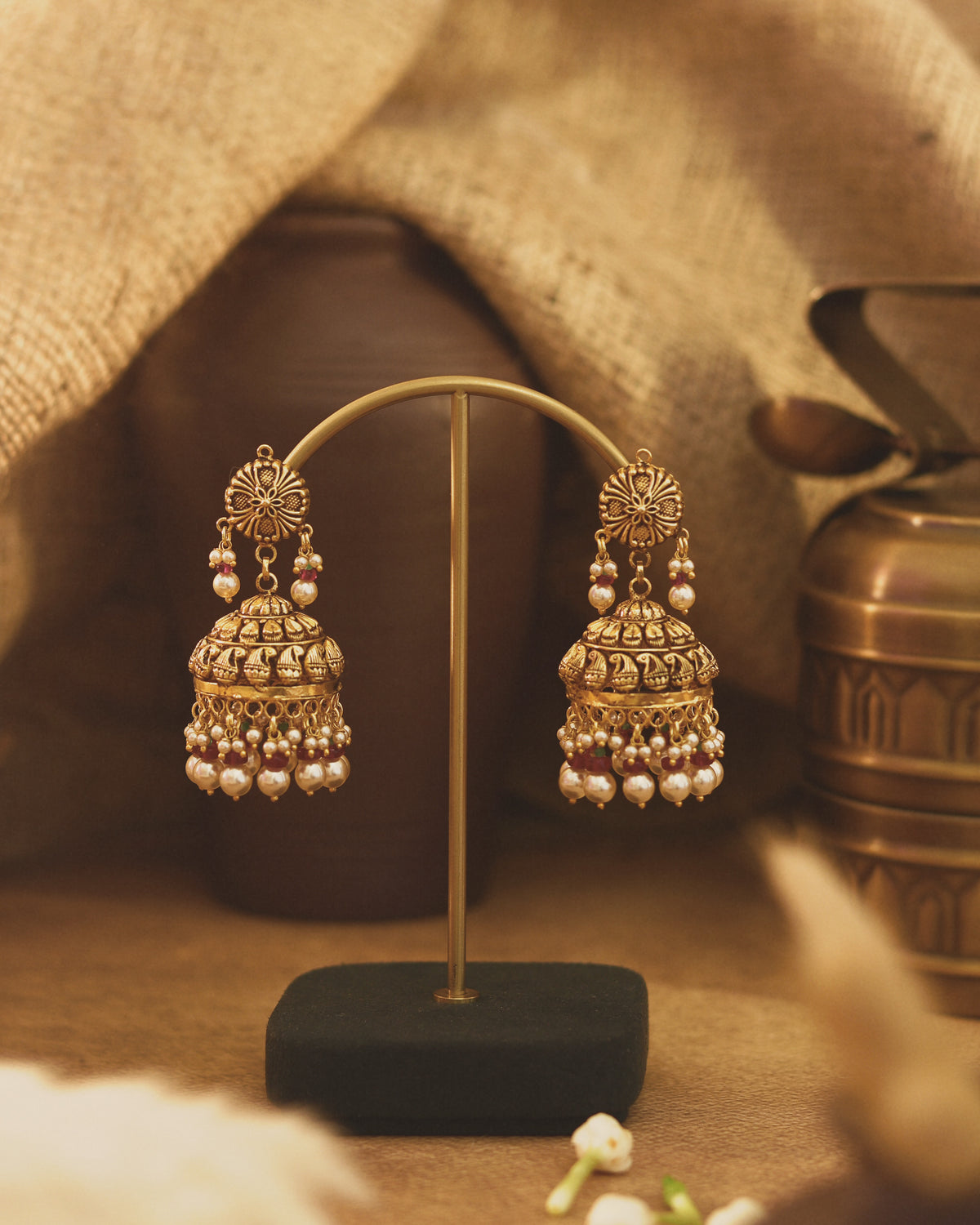 Reena Jhumki Earrings