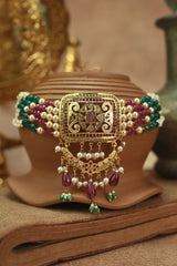 Gulab Jadau Choker Set