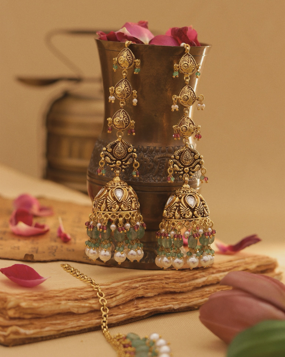 Alampur Jhumki Earrings