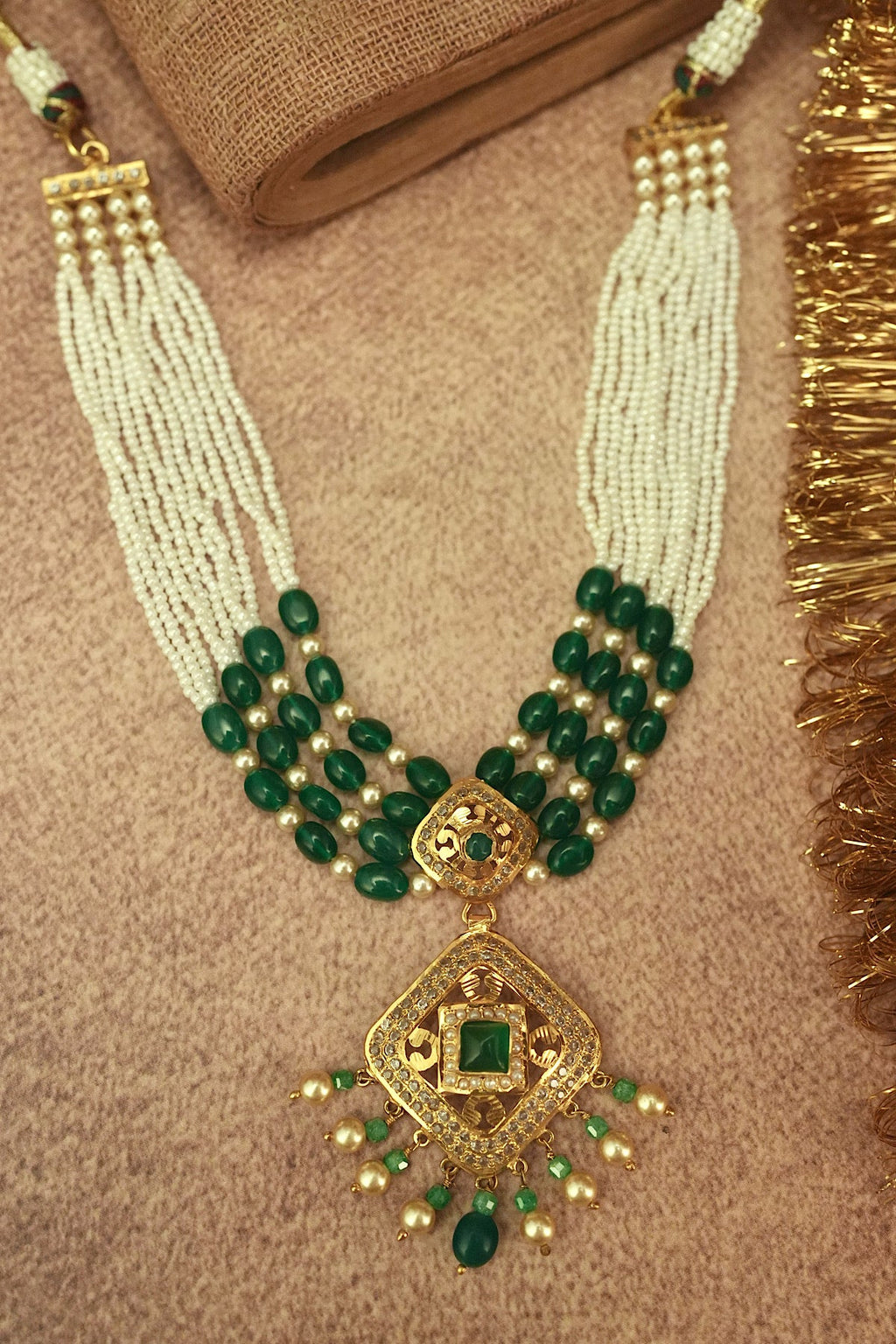 Rami Jadau Necklace Set