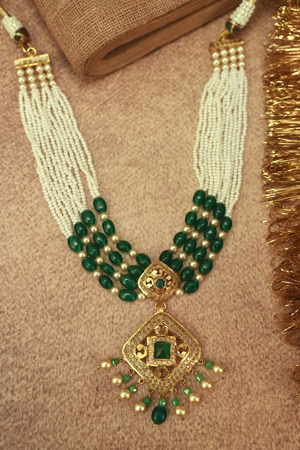 Rami Jadau Necklace Set