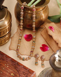 Ruby Emerald Mala Set