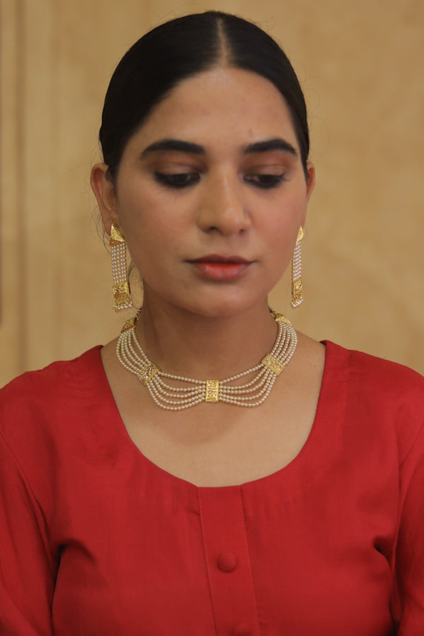 Reem Pearl Set