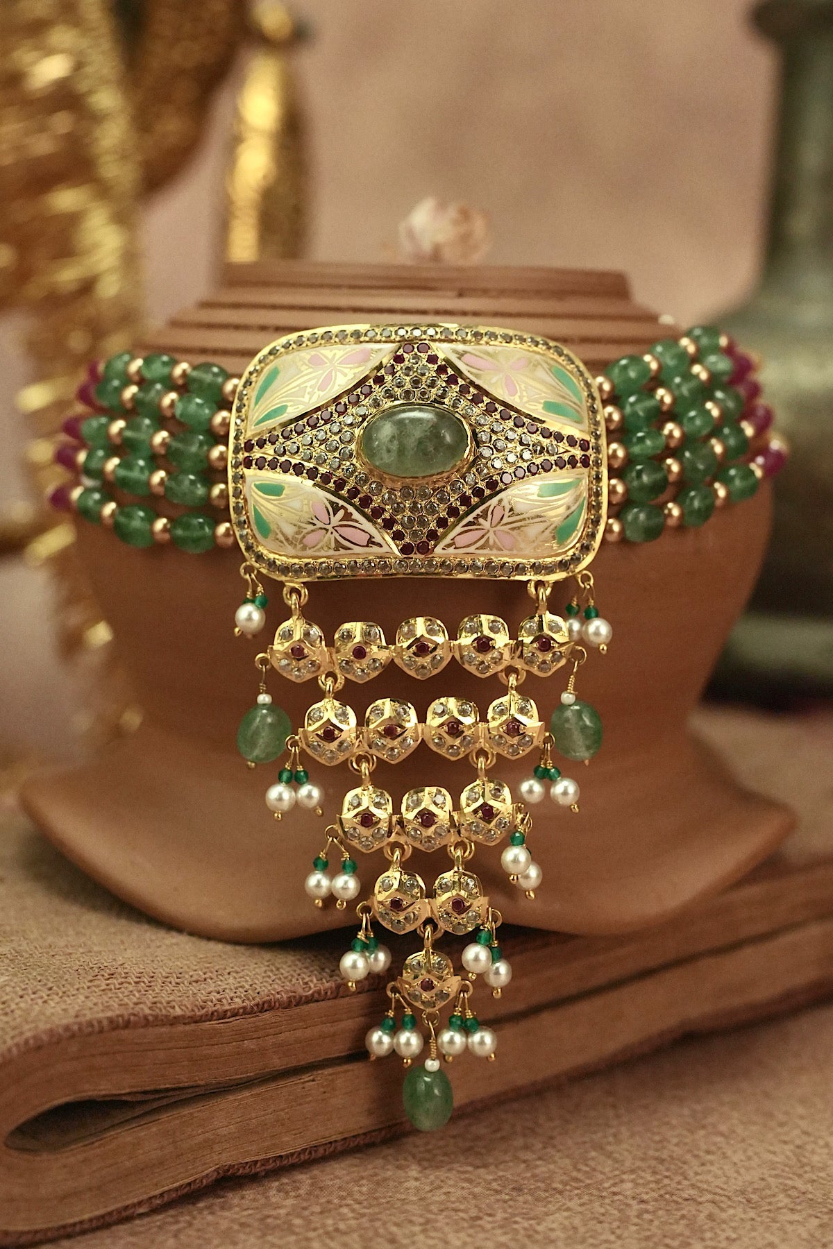 Nazir Jadau Choker Set