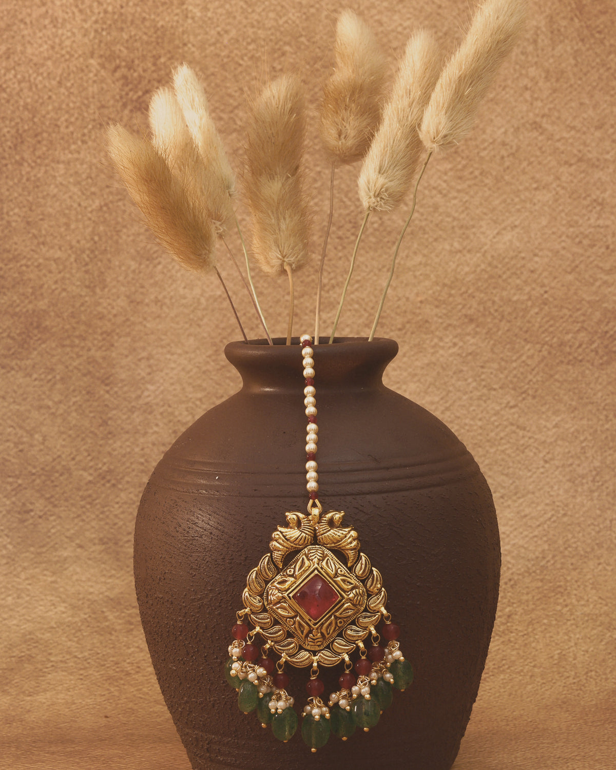 Nimrat Choker Set with Tikka