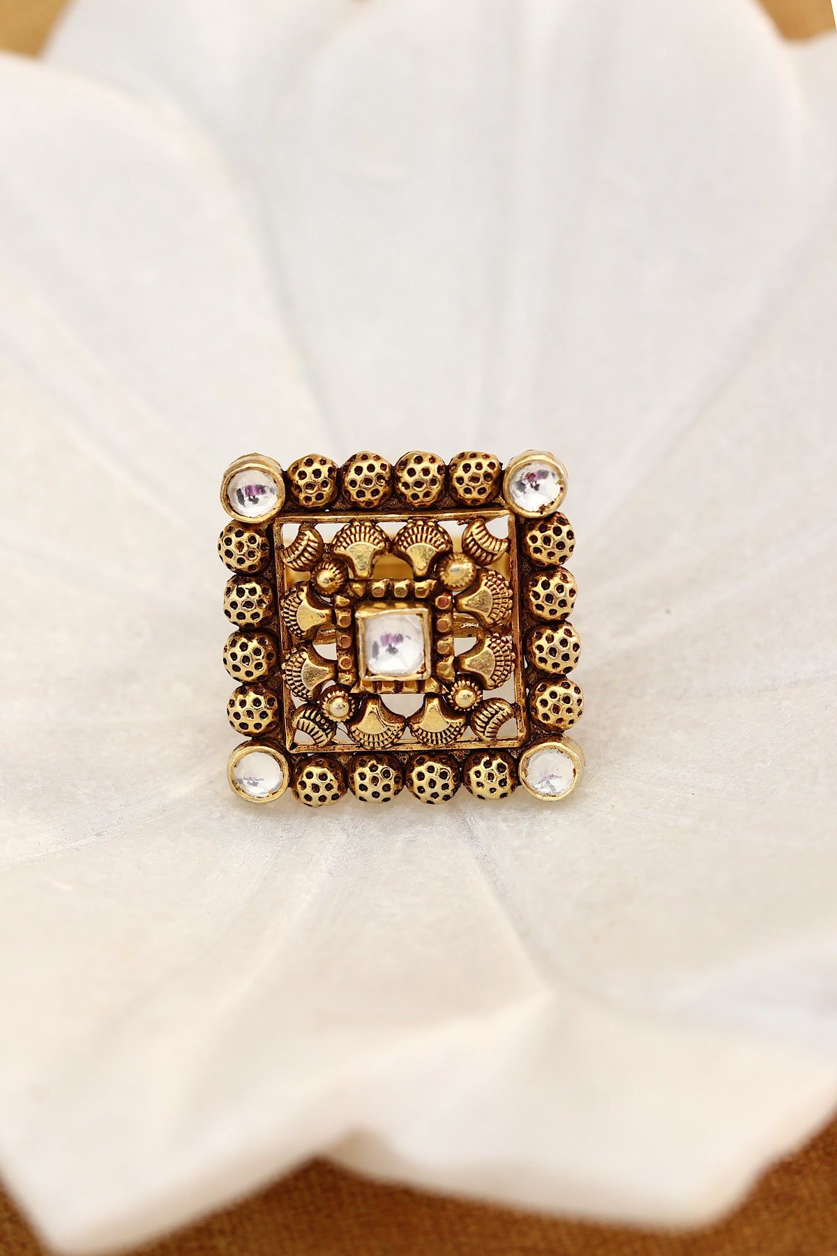Heema Polki Ring