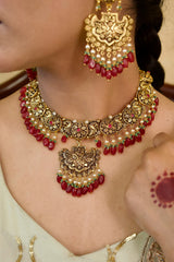 Nadia Necklace Set & Tikka