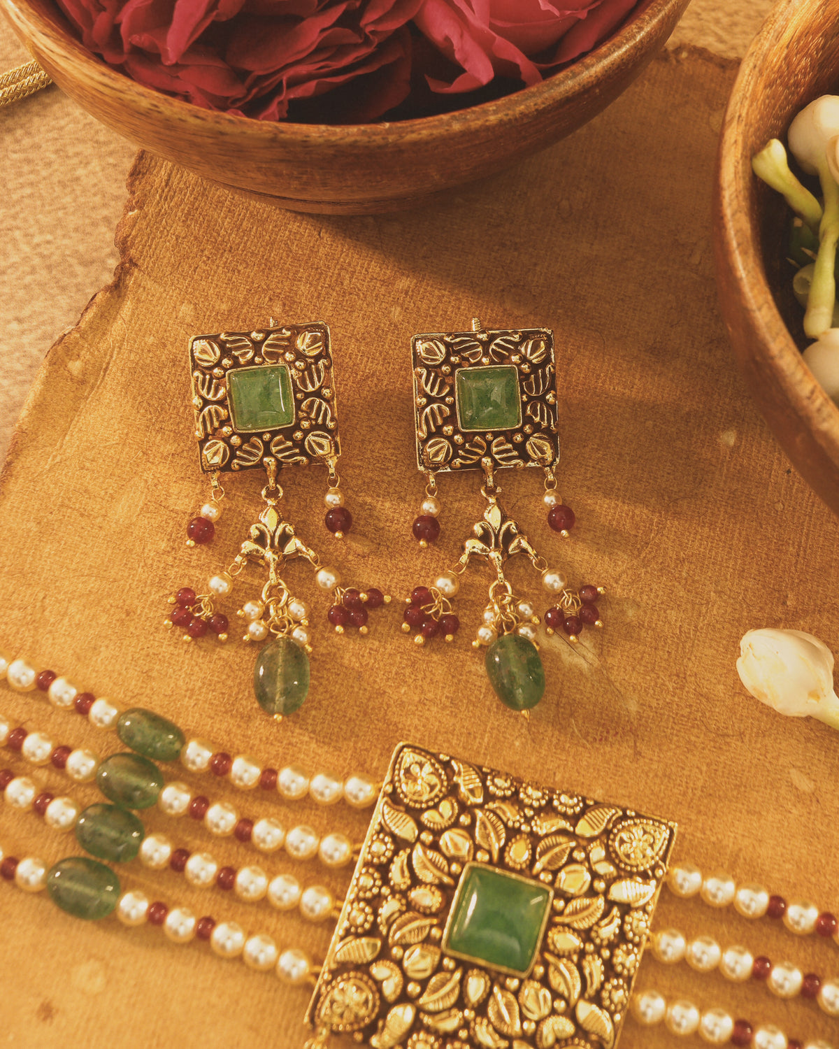 Amreen Mint Studs