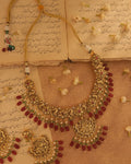 Inaya Ruby Necklace Set
