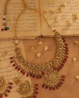 Inaya Ruby Necklace Set
