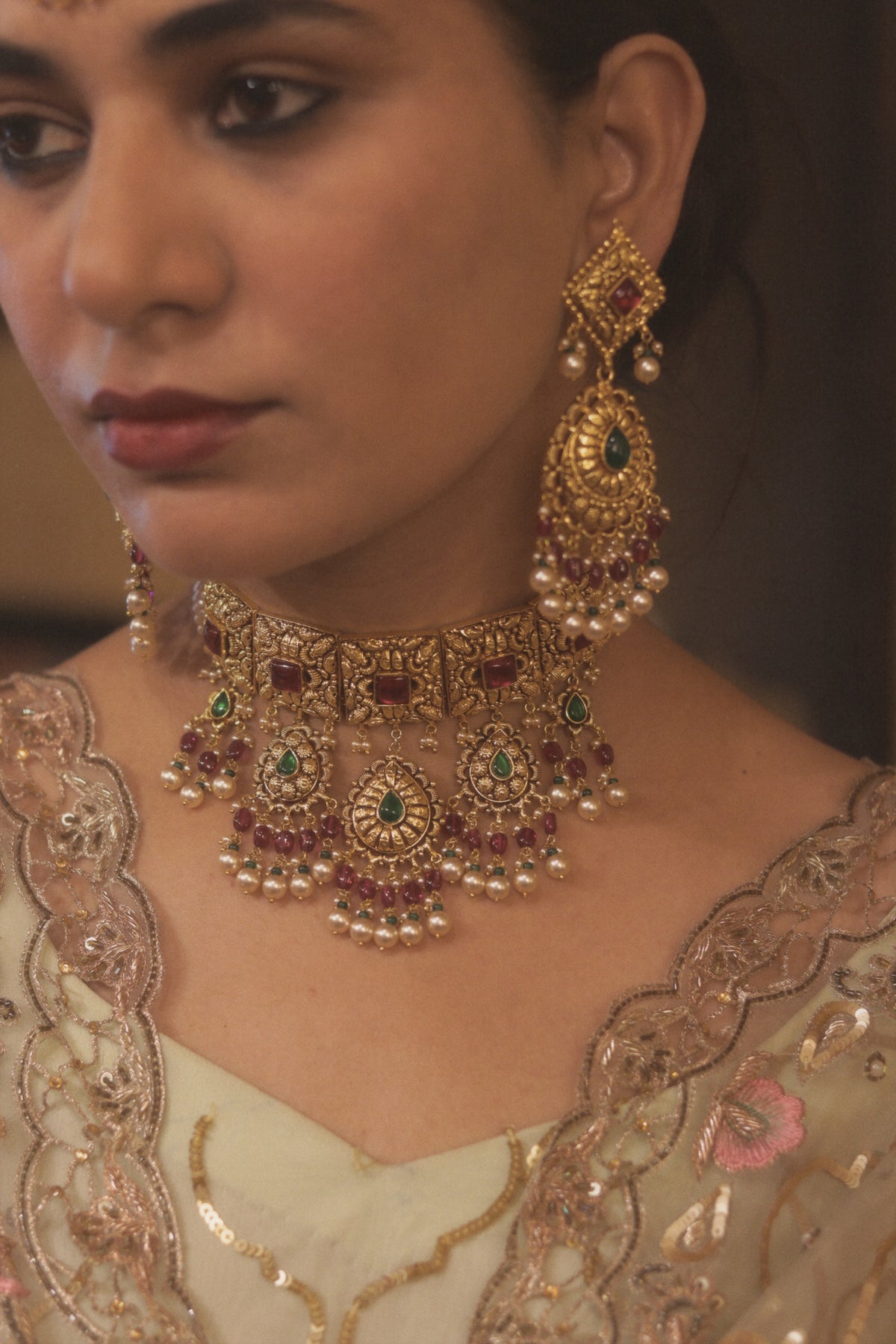 Heer Choker Set