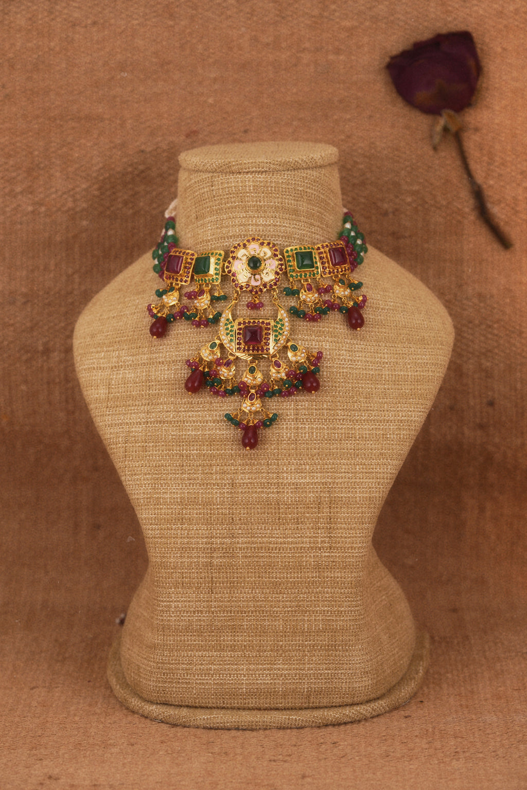 Chand Jadau Choker Set