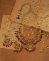 Inaya Ruby Necklace Set
