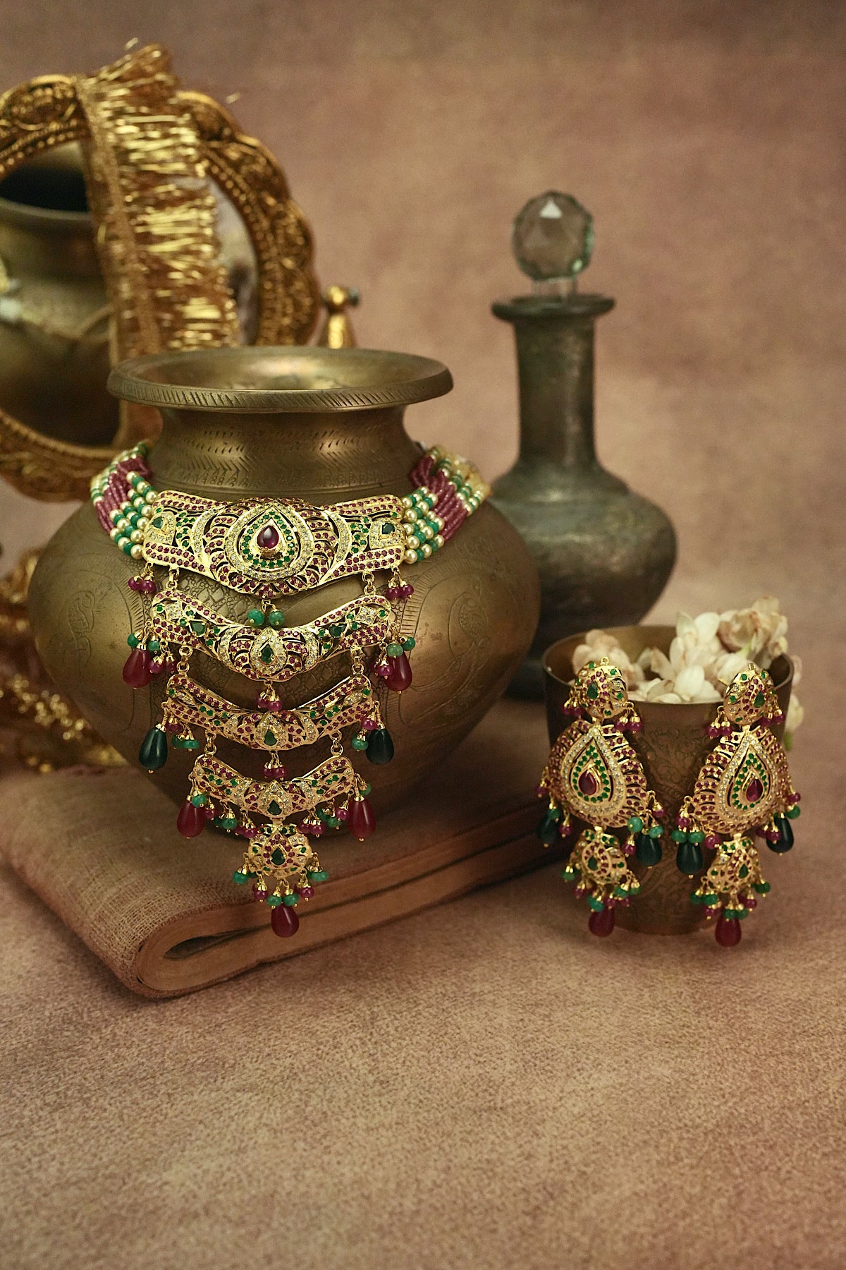 Meher Jadau Choker Set
