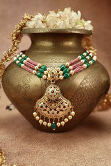 Parsa Jadau Necklace Set