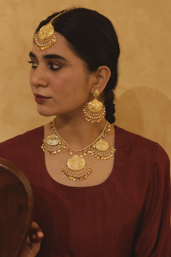 Panjabi Pippal Patti Set