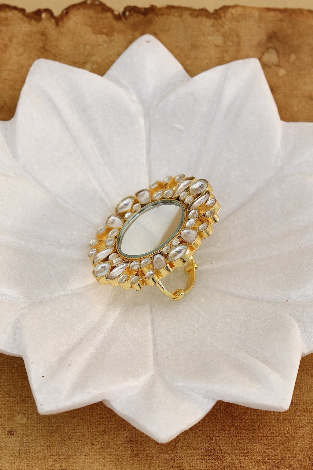 Noor Mirror Ring