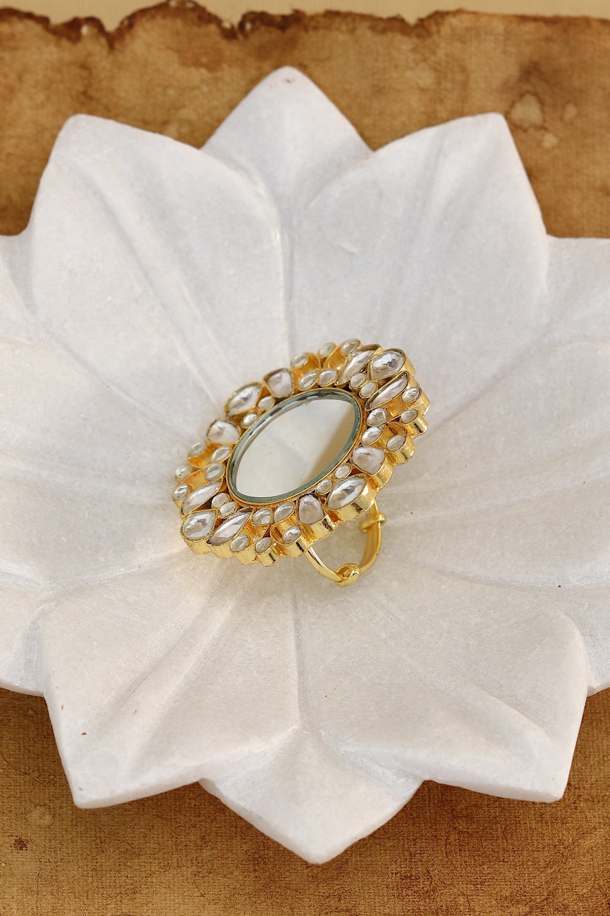 Noor Mirror Ring