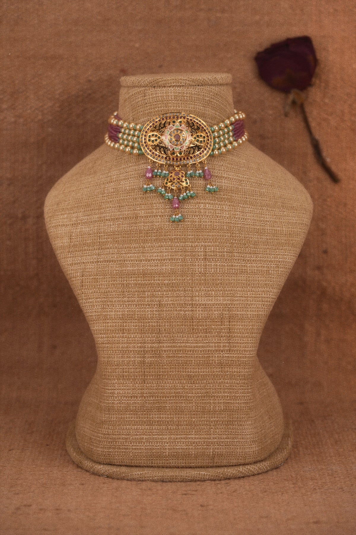 Maheer Jadau Choker Set