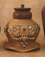 Nimrat Choker Set with Tikka