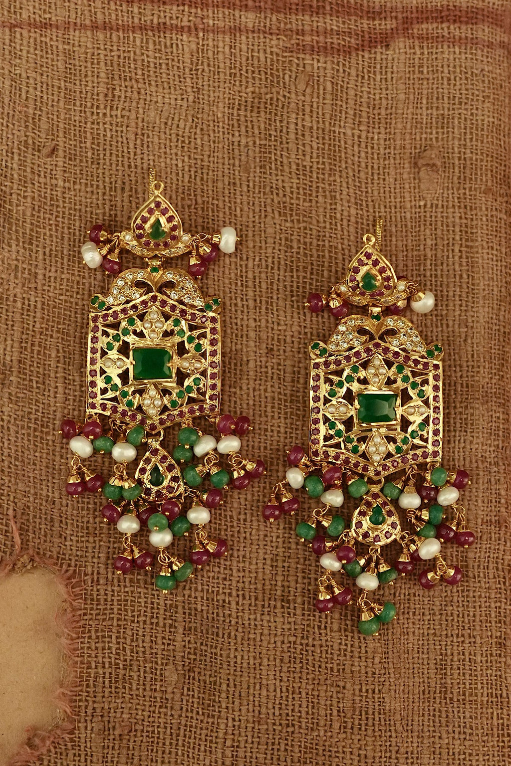 Sunehri Jadau Raani Haar