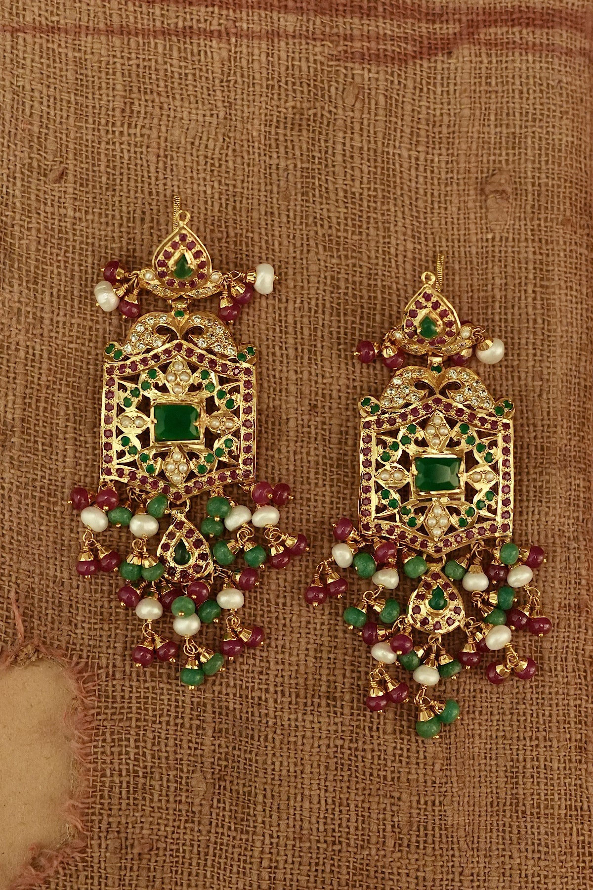 Sunehri Jadau Raani Haar