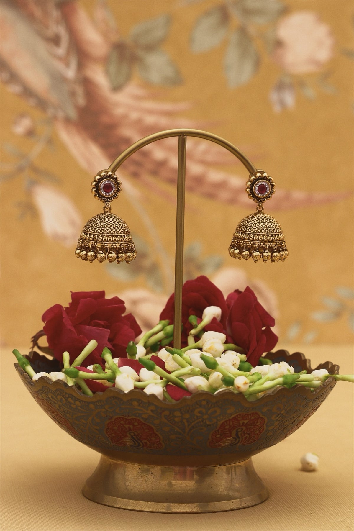 julie jhumki earrings