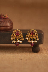 Hayat Ruby Studs
