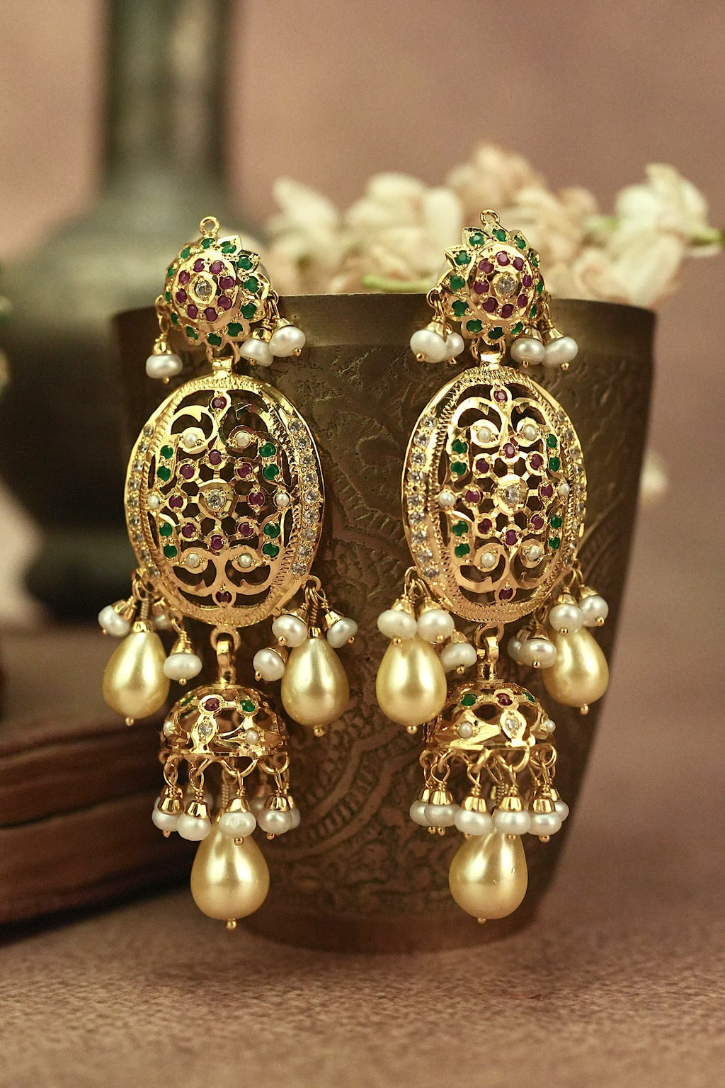 Polki Jadau Choker Set