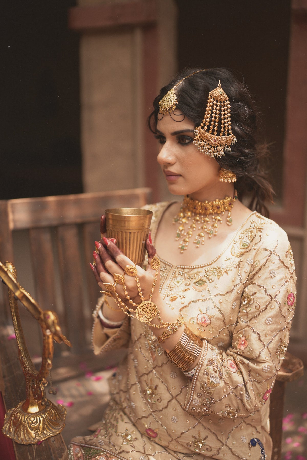 Razia Choker Set with Tikka