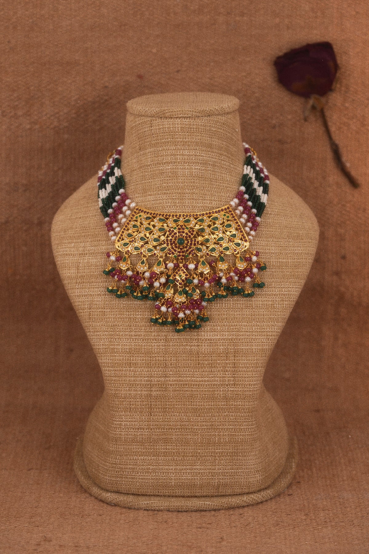 Gulnaar Jadau Choker Set