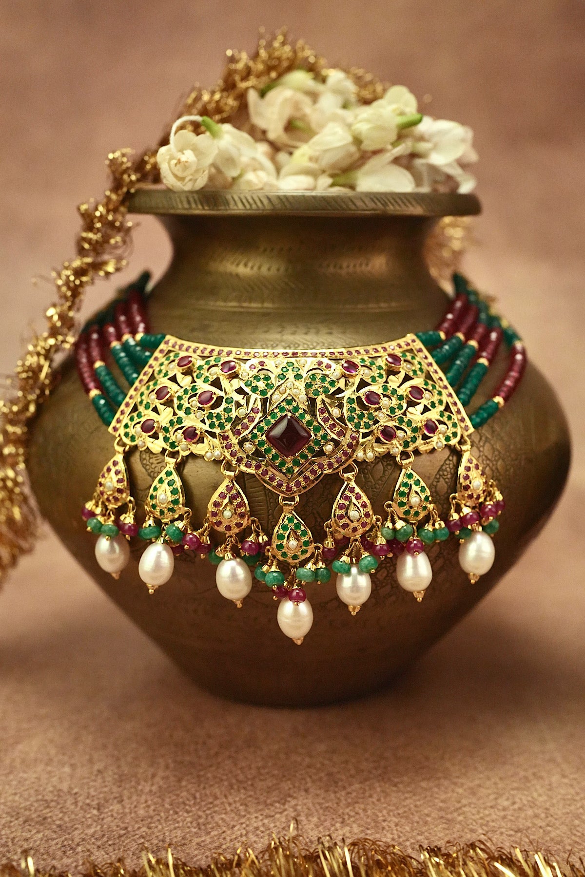 Shehzadi Jadau Choker Set