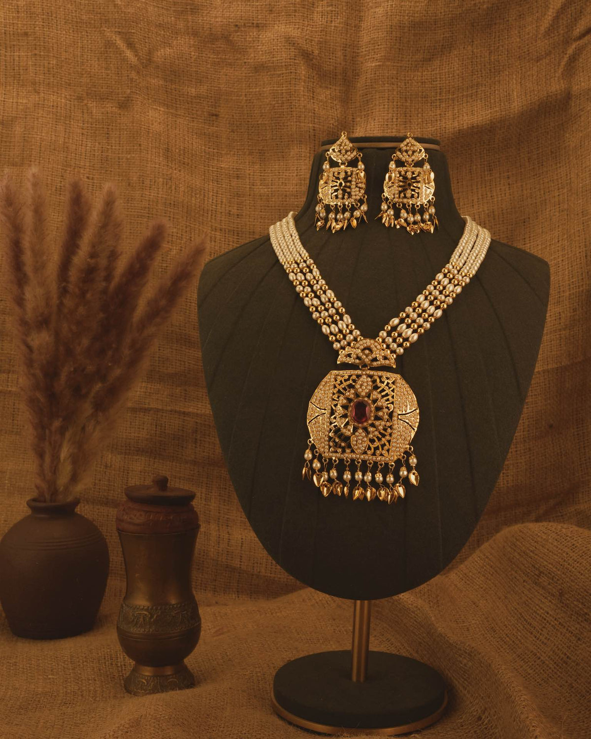 Rosy Jadau Set