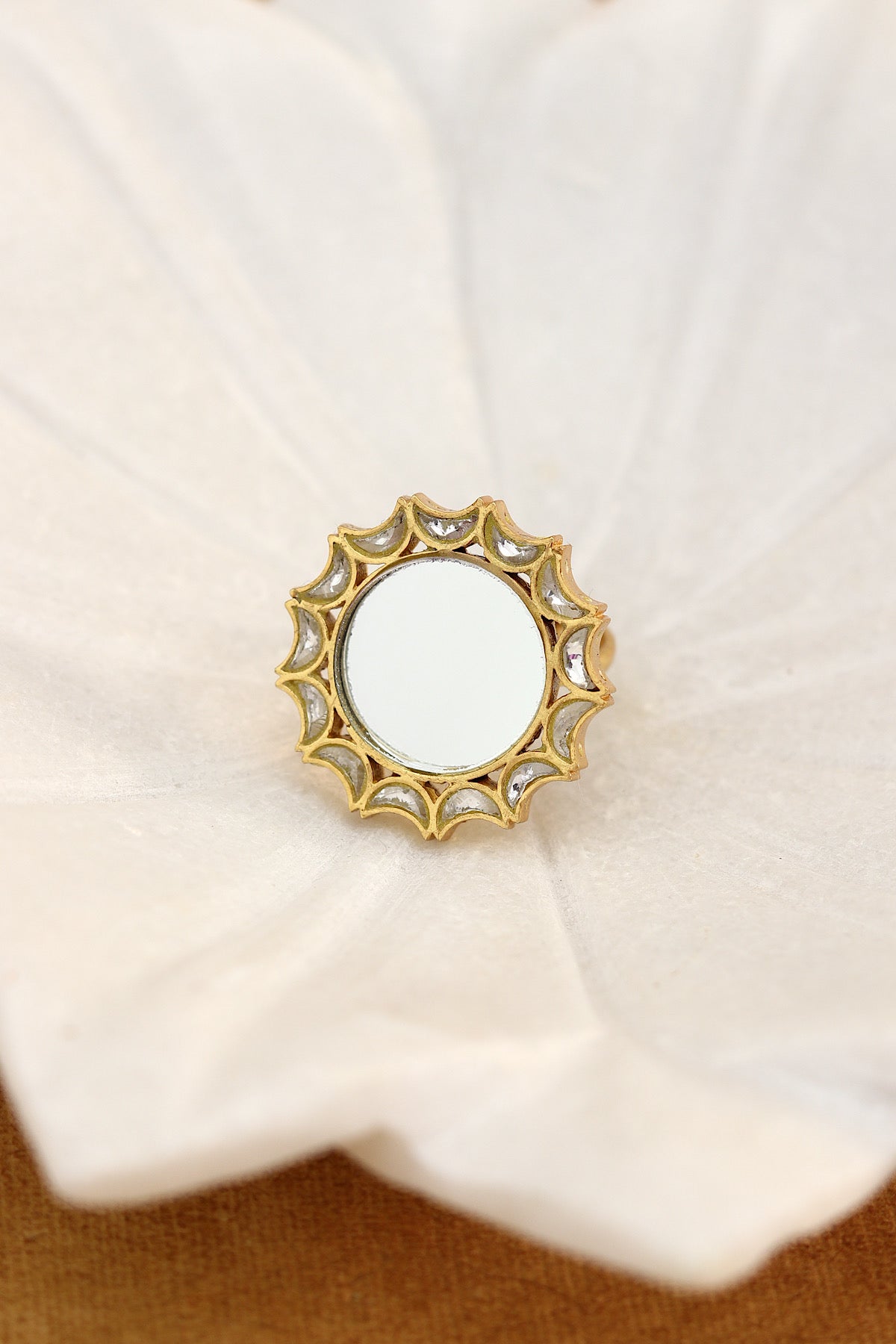 Chand Mirror Ring .