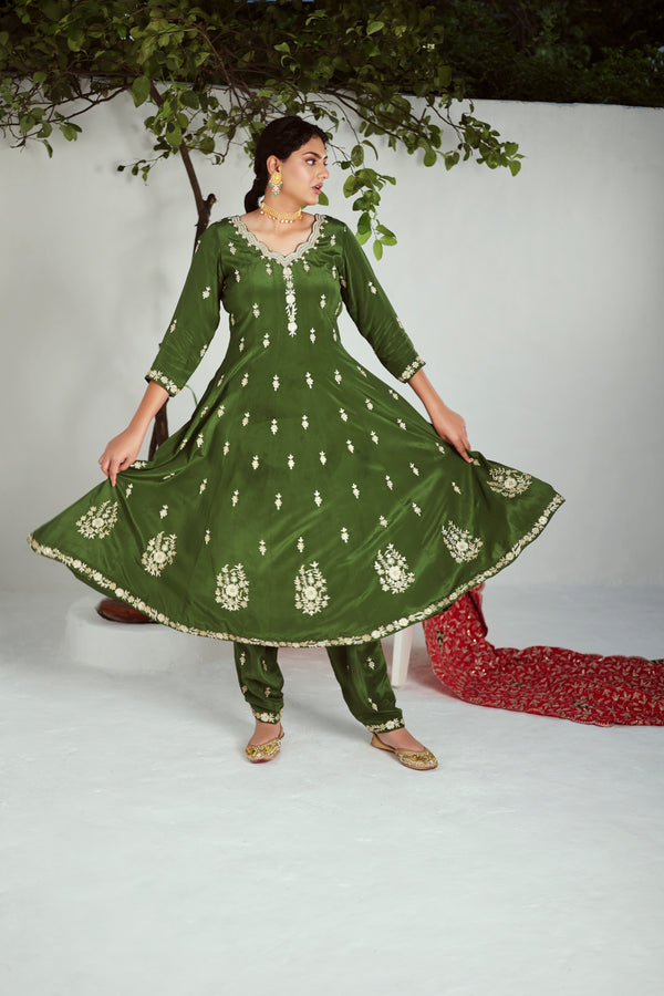 Naseebo Anarkali Suit