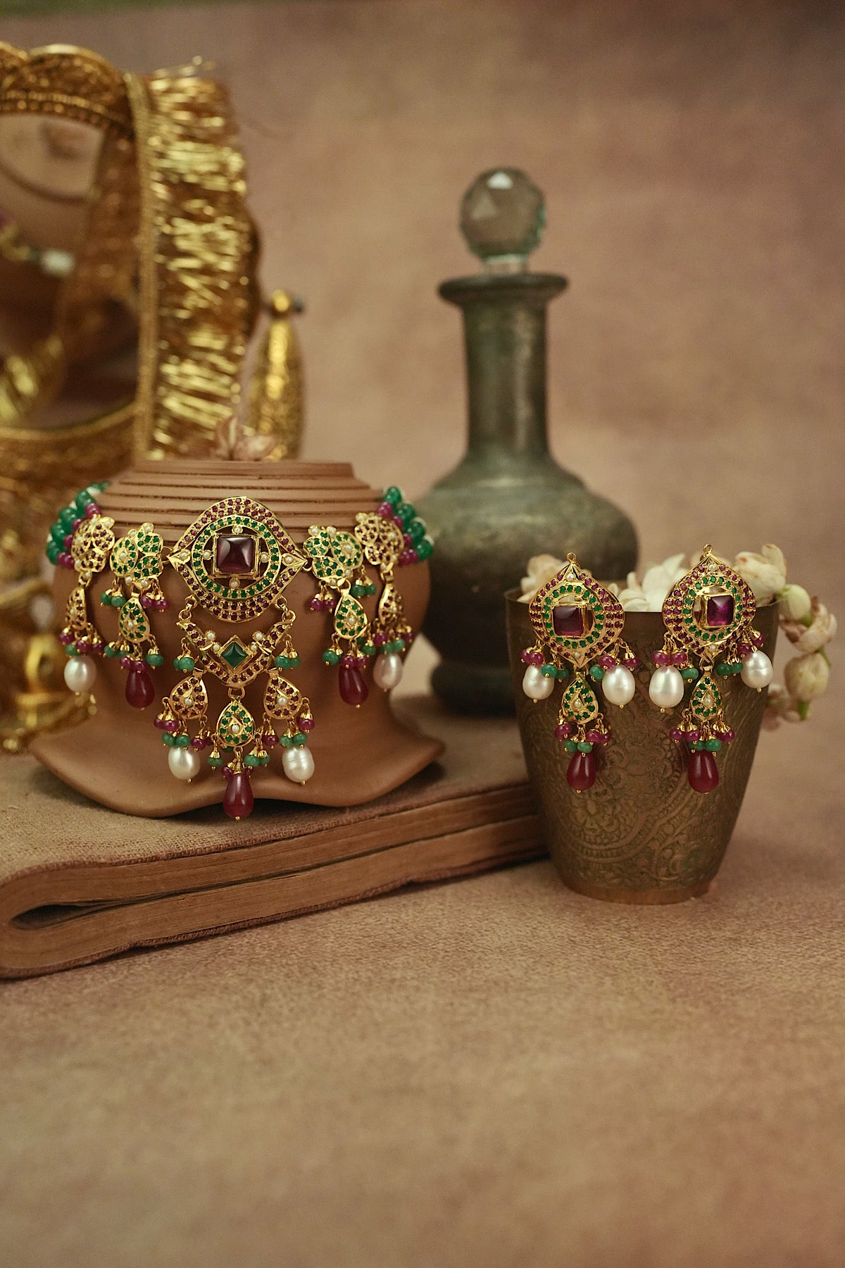 Angan Jadau Choker Set