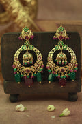 Patiala Jhumki Jadau Earrings