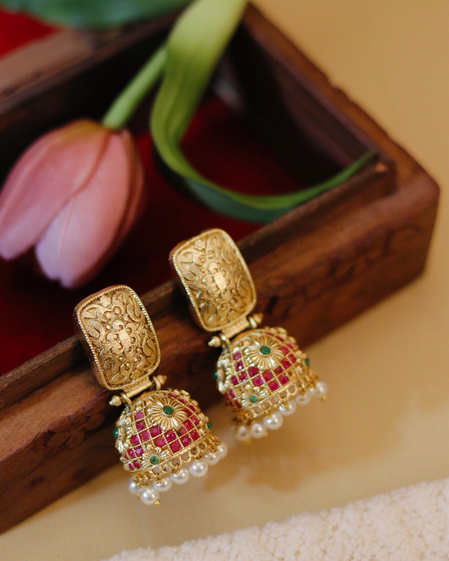 Mona Jhumki Earrings